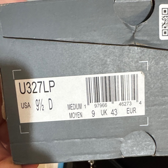 New Balance 327 White Leather - Size 9.5 Men and 11 Women Unisex - Picture 7 of 7